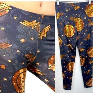 Wonder Woman Women's Leggings Joggers Comfy Sweatpants Yoga Athletic Workout M